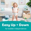 image:imageEasy Ups Girls amp Boys Potty Training Pants Size 5 3T4T 22 Count Bluey Absorbent Training Underwear Up to 100 Leakproof Day and Night Hypoallergenic2T3T