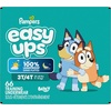 image:imageEasy Ups Girls amp Boys Potty Training Pants Size 5 3T4T 22 Count Bluey Absorbent Training Underwear Up to 100 Leakproof Day and Night Hypoallergenic3T4T