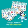 image:imageEasy Ups Girls amp Boys Potty Training Pants Size 5 3T4T 22 Count Bluey Absorbent Training Underwear Up to 100 Leakproof Day and Night Hypoallergenic4T5T