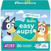 image:imageEasy Ups Girls amp Boys Potty Training Pants Size 5 3T4T 22 Count Bluey Absorbent Training Underwear Up to 100 Leakproof Day and Night Hypoallergenic4T5T