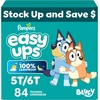 image:imageEasy Ups Girls amp Boys Potty Training Pants Size 5 3T4T 22 Count Bluey Absorbent Training Underwear Up to 100 Leakproof Day and Night Hypoallergenic5T6T