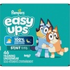 image:imageEasy Ups Girls amp Boys Potty Training Pants Size 5 3T4T 22 Count Bluey Absorbent Training Underwear Up to 100 Leakproof Day and Night Hypoallergenic5T6T