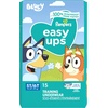 image:imageEasy Ups Girls amp Boys Potty Training Pants Size 5 3T4T 22 Count Bluey Absorbent Training Underwear Up to 100 Leakproof Day and Night Hypoallergenic5T6T Pack of 4
