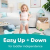 image:imageEasy Ups Girls amp Boys Potty Training Pants Size 5 3T4T 22 Count Bluey Absorbent Training Underwear Up to 100 Leakproof Day and Night Hypoallergenic6T7T