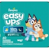 image:imageEasy Ups Girls amp Boys Potty Training Pants Size 5 3T4T 22 Count Bluey Absorbent Training Underwear Up to 100 Leakproof Day and Night Hypoallergenic6T7T