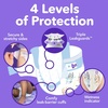image:imageLuvs Diapers  Size 4 84 Count Bluey Platinum Protection Baby DiaperSize 2