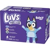 image:imageLuvs Diapers  Size 4 84 Count Bluey Platinum Protection Baby DiaperSize 4
