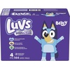 image:imageLuvs Diapers  Size 4 84 Count Bluey Platinum Protection Baby DiaperSize 4