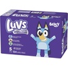 image:imageLuvs Diapers  Size 4 84 Count Bluey Platinum Protection Baby DiaperSize 5