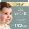 image:imagePampers Amore Size 1 814 lbs 198 Count Our Best Diaper  Hypoallergenic amp Fragrance Free Up to 100 Leakproof Soft as CashmereSize 4