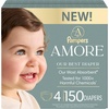 image:imagePampers Amore Size 1 814 lbs 198 Count Our Best Diaper  Hypoallergenic amp Fragrance Free Up to 100 Leakproof Soft as CashmereSize 4