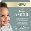 image:imagePampers Amore Size 1 814 lbs 198 Count Our Best Diaper  Hypoallergenic amp Fragrance Free Up to 100 Leakproof Soft as CashmereSize 5