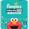 image:imagePampers Diapers  Baby Dry  Size 7 108 Count Absorbent Disposable Infant Diaper Packaging May VarySize 6