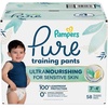 image:imagePampers Pure Protection Training Underwear Unisex Size 3T4T 58 Count Premium Hypoallergenic Soft Absorbent3T4T