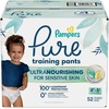 image:imagePampers Pure Protection Training Underwear Unisex Size 3T4T 58 Count Premium Hypoallergenic Soft Absorbent4T5T