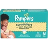 image:imagePampers Swaddlers Diapers Size 5 2037 lbs 132 Count Hypoallergenic Absorbent Keeps Baby Dry and Comfortable Skin Safe Disposable Baby DiaperNewborn