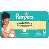 image:imagePampers Swaddlers Diapers Size 5 2037 lbs 132 Count Hypoallergenic Absorbent Keeps Baby Dry and Comfortable Skin Safe Disposable Baby DiaperNewborn