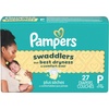 image:imagePampers Swaddlers Diapers Size 5 2037 lbs 132 Count Hypoallergenic Absorbent Keeps Baby Dry and Comfortable Skin Safe Disposable Baby DiaperPreemie