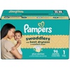 image:imagePampers Swaddlers Diapers Size 5 2037 lbs 132 Count Hypoallergenic Absorbent Keeps Baby Dry and Comfortable Skin Safe Disposable Baby DiaperSize 1
