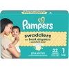 image:imagePampers Swaddlers Diapers Size 5 2037 lbs 132 Count Hypoallergenic Absorbent Keeps Baby Dry and Comfortable Skin Safe Disposable Baby DiaperSize 1