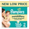 image:imagePampers Swaddlers Diapers Size 5 2037 lbs 132 Count Hypoallergenic Absorbent Keeps Baby Dry and Comfortable Skin Safe Disposable Baby DiaperSize 2