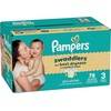 image:imagePampers Swaddlers Diapers Size 5 2037 lbs 132 Count Hypoallergenic Absorbent Keeps Baby Dry and Comfortable Skin Safe Disposable Baby DiaperSize 3