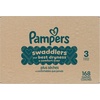 image:imagePampers Swaddlers Diapers Size 5 2037 lbs 132 Count Hypoallergenic Absorbent Keeps Baby Dry and Comfortable Skin Safe Disposable Baby DiaperSize 3