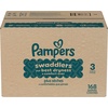 image:imagePampers Swaddlers Diapers Size 5 2037 lbs 132 Count Hypoallergenic Absorbent Keeps Baby Dry and Comfortable Skin Safe Disposable Baby DiaperSize 3