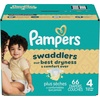 image:imagePampers Swaddlers Diapers Size 5 2037 lbs 132 Count Hypoallergenic Absorbent Keeps Baby Dry and Comfortable Skin Safe Disposable Baby DiaperSize 4