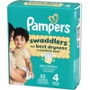 image:imagePampers Swaddlers Diapers Size 5 2037 lbs 132 Count Hypoallergenic Absorbent Keeps Baby Dry and Comfortable Skin Safe Disposable Baby DiaperSize 4