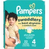 image:imagePampers Swaddlers Diapers Size 5 2037 lbs 132 Count Hypoallergenic Absorbent Keeps Baby Dry and Comfortable Skin Safe Disposable Baby DiaperSize 4