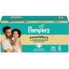 image:imagePampers Swaddlers Diapers Size 5 2037 lbs 132 Count Hypoallergenic Absorbent Keeps Baby Dry and Comfortable Skin Safe Disposable Baby DiaperSize 5