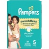 image:imagePampers Swaddlers Diapers Size 5 2037 lbs 132 Count Hypoallergenic Absorbent Keeps Baby Dry and Comfortable Skin Safe Disposable Baby DiaperSize 5
