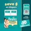 image:imagePampers Swaddlers Diapers Size 5 2037 lbs 132 Count Hypoallergenic Absorbent Keeps Baby Dry and Comfortable Skin Safe Disposable Baby DiaperSize 7