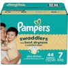 image:imagePampers Swaddlers Diapers Size 5 2037 lbs 132 Count Hypoallergenic Absorbent Keeps Baby Dry and Comfortable Skin Safe Disposable Baby DiaperSize 7