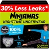 image:imageNinjamas Boys Bedwetting Nighttime Underwear Size L Pull Ups for Boys 6495 lbs 68 Count Training Pants Overnight Underwear Kids Ultra Absorbent HypoallergenicLarge