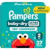 image:imagePampers Diapers  Baby Dry  Size 2 37 Count Absorbent Disposable Infant Diaper Packaging May Vary