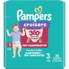image:imagePampers Diapers  Cruisers 360  Size 4 64 Count Babyproof up to 100 Leakproof PullOn DiaperSize 3