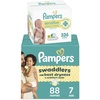 image:imagePampers Swaddlers Disposable Baby Diapers Size 8 One Month Supply 76 Count with Sensitive Water Based Baby Wipes 4X PopTop Packs 336 CountSize 7