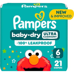 image:imagePampers Diapers  Baby Dry  Size 7 108 Count Absorbent Disposable Infant Diaper Packaging May VarySize 6