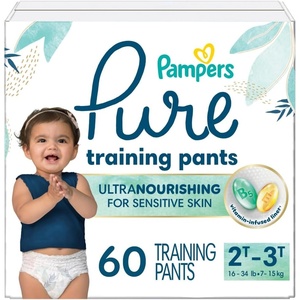 image:imagePampers Pure Protection Training Underwear Unisex Size 3T4T 58 Count Premium Hypoallergenic Soft Absorbent2T3T