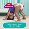 image:imageDiapers Size 5 128 Count and Baby Wipes  Pampers Pull On Cruisers 360 Fit Baby Diapers with Stretchy Waistband ONE MONTH SUPPLY with Sensitive Wipes 6X PopTops 336 Count Packaging May VarySize 5