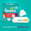 image:imageDiapers Size 5 128 Count and Baby Wipes  Pampers Pull On Cruisers 360 Fit Baby Diapers with Stretchy Waistband ONE MONTH SUPPLY with Sensitive Wipes 6X PopTops 336 Count Packaging May VarySize 6