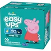 image:imageEasy Ups Girls amp Boys Potty Training Pants Size 4 2T3T 74 Count Peppa Pig Absorbent Training Underwear Up to 100 Leakproof Day and Night Hypoallergenic3T4T