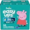 image:imageEasy Ups Girls amp Boys Potty Training Pants Size 4 2T3T 74 Count Peppa Pig Absorbent Training Underwear Up to 100 Leakproof Day and Night Hypoallergenic3T4T