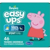 image:imageEasy Ups Girls amp Boys Potty Training Pants Size 4 2T3T 74 Count Peppa Pig Absorbent Training Underwear Up to 100 Leakproof Day and Night Hypoallergenic5T6T
