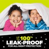 image:imageNinjamas Girls Bedwetting Nighttime Underwear Pampers Pull Ups Size L 6495 lbs 68 Count Overnight Underwear Kids Ultra Absorbent HypoallergenicSmallMedium Pack of 2