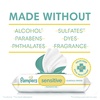 image:imagePampers Amore Size 0 up to 10 lbs 128 Count  Pampers Baby Wipes Sensitive Water Based Wipe Clinically Proven Hypoallergenic and Unscented for Babies 336 Wipes Total 4 FlipTop PacksSize 0  4x