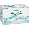 image:imagePampers Aqua Pure Baby Wipes 99 Water Fragrance Free Unscented Water Based MultiUse 672 Wipes Total 12X FlipTop Packs Packaging May Vary56 Count Pack of 16