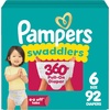 image:imagePampers Diapers  Swaddlers 360  Size 3 156 Count up to 100 Leakproof Comfy Dry Fit Designed for Easy Changes Pull On Baby Diaper Packaging May VarySize 6